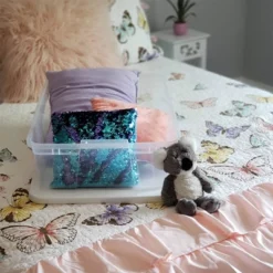 Homz 28 Quart Snaplock Clear Plastic Storage Tote Container Bin With Secure Lid And Handles For Home And Office Organization, 2 Pack 7 Homz 28 Quart Snaplock Clear Plastic Storage Tote Container Bin With Secure Lid And Handles For Home And Office Organization, 2 Pack -Rubbermaid Shop GUEST f43b4ce5 6582 4418 8cc6 e34ad8de95d4