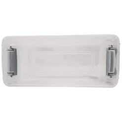 Homz Multipurpose 7.5 Quart Clear Storage Container Tote Bins With Secure Latching Lids For Home Or Office Organization, (5 Pack) -Rubbermaid Shop GUEST f959d285 2f97 4a53 8b58 20178123589c