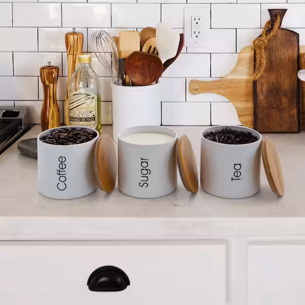 Rubbermaid Shop -Rubbermaid Shop white megachef kitchen canisters 985111713m 44 600